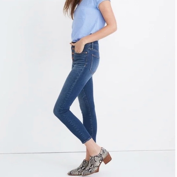 Madewell Mid-Rise Skinny Jeans 29 - Picture 12 of 15